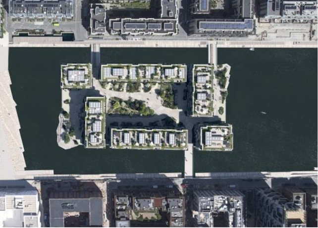 Kronløbsøen - Nordhavn - sprinkling af parkeringskælder