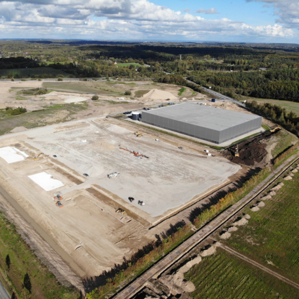 ABA anlæg i Verdion Logistikcenter